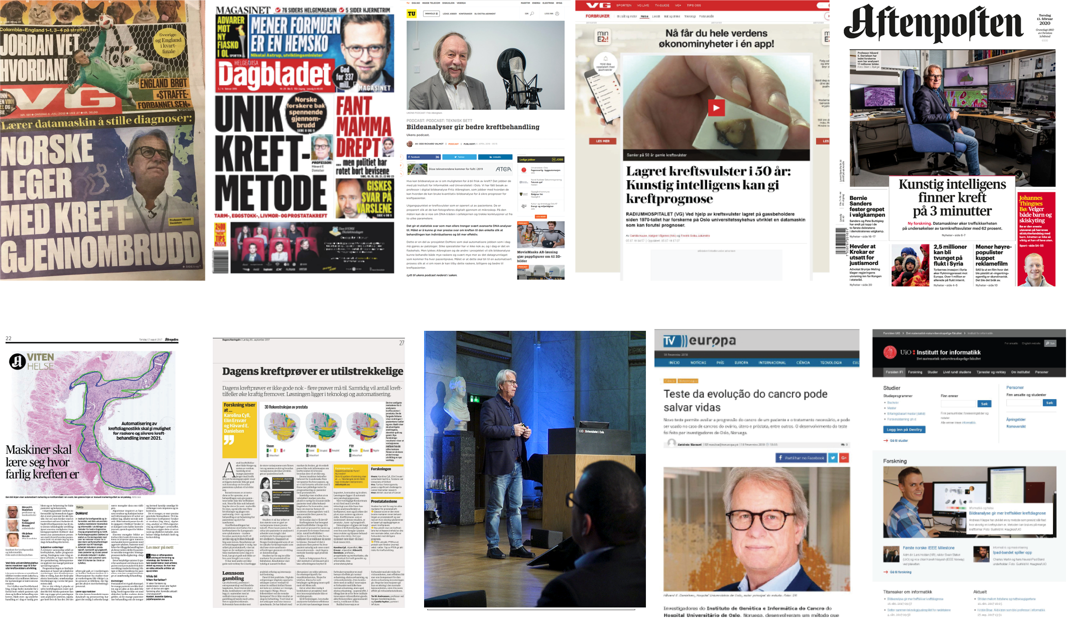 oppslag i pressen #DoMore!, @icgi.no, Institute for cancer genetics and Informatics, Oslo University Hospital
